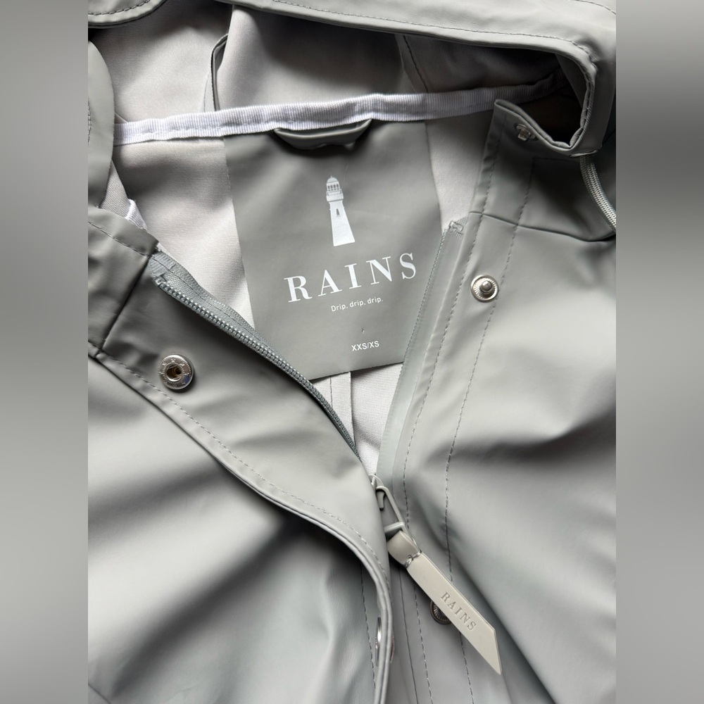 Rains Curve W Jacket Size XXS/XS - Picture 4 of 5